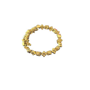 Women's Alex and Ani Gold Tone Vintage Charm Bracelet